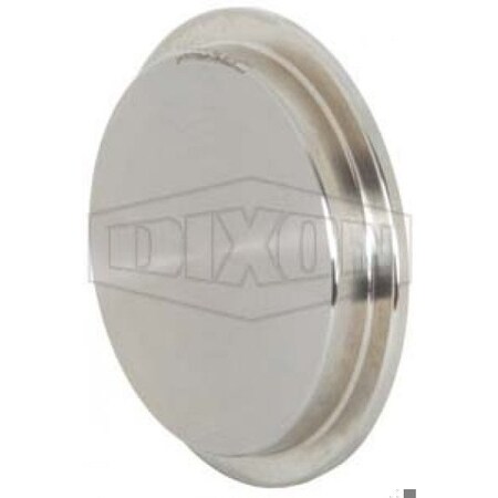 Dixon Solid End Cap, 4 in, Male I-Line, 304 SS, Domestic 16AI-14I400